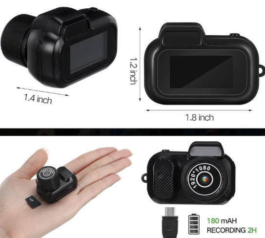 QuickyPic™ - Miniature Keychain Camera